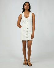 Load image into Gallery viewer, Peta Mini Dress - Vint White
