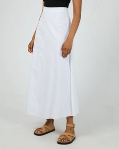 Essential Maxi Skirt - White