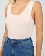 Load image into Gallery viewer, Washed Rib Scoop Neck Tank - Pale Pink
