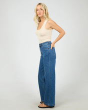 Load image into Gallery viewer, Washed Rib Scoop neck Tank - Van

