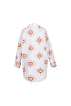 Load image into Gallery viewer, Evil Eye Cotton Button up Blouse
