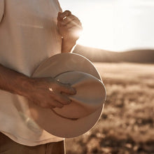 Load image into Gallery viewer, Anderson Almond | Cream Packable Wide Brim Fedora Hat
