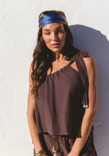 Load image into Gallery viewer, Sicily One Shoulder Top - Espresso
