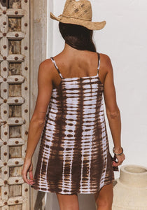 Cassidy Linen Mini - Espresso