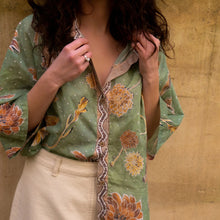 Load image into Gallery viewer, Dahlia Shirt - Moss
