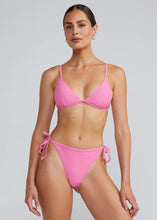 Load image into Gallery viewer, Poolside Skimpy Tie Side Bottom - Flamingo
