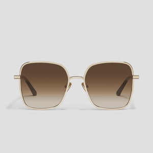 5th Ave -Gold Frame / Brown Lens