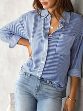 Load image into Gallery viewer, Alannah Shirt - Blue

