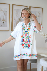 Jasmin Embroidery Dress