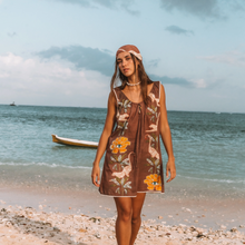Load image into Gallery viewer, Eye of the Jungle Mini Dress - Hazel
