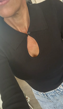 Load image into Gallery viewer, Kendra Knit top - Black
