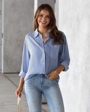 Load image into Gallery viewer, Alannah Shirt - Blue
