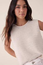 Load image into Gallery viewer, Margot Mesh Knit Tank
