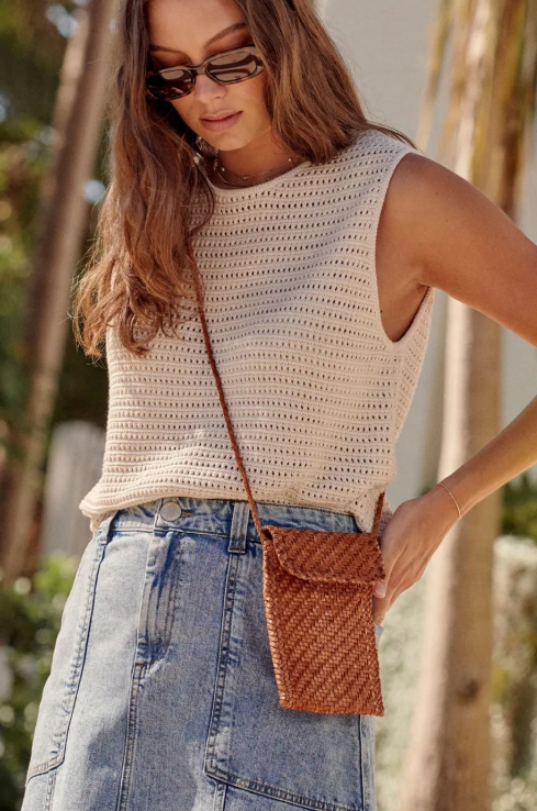 Margot Mesh Knit Tank