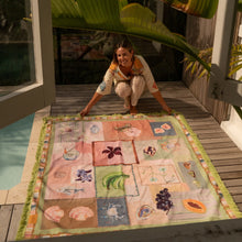 Load image into Gallery viewer, Annie Everingham Picnic Rug - Patchwork Sea
