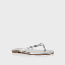 Load image into Gallery viewer, Tori Thongs - Silver
