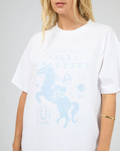 Load image into Gallery viewer, Giddy Up Relaxed Tee - White
