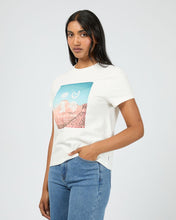 Load image into Gallery viewer, Dusk to Dawn reg Tee - VWht
