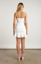 Load image into Gallery viewer, GeorginaTextured Mini Dress - White
