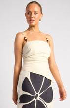 Load image into Gallery viewer, Alyssa Beaded Top - Cream
