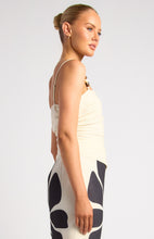 Load image into Gallery viewer, Alyssa Beaded Top - Cream
