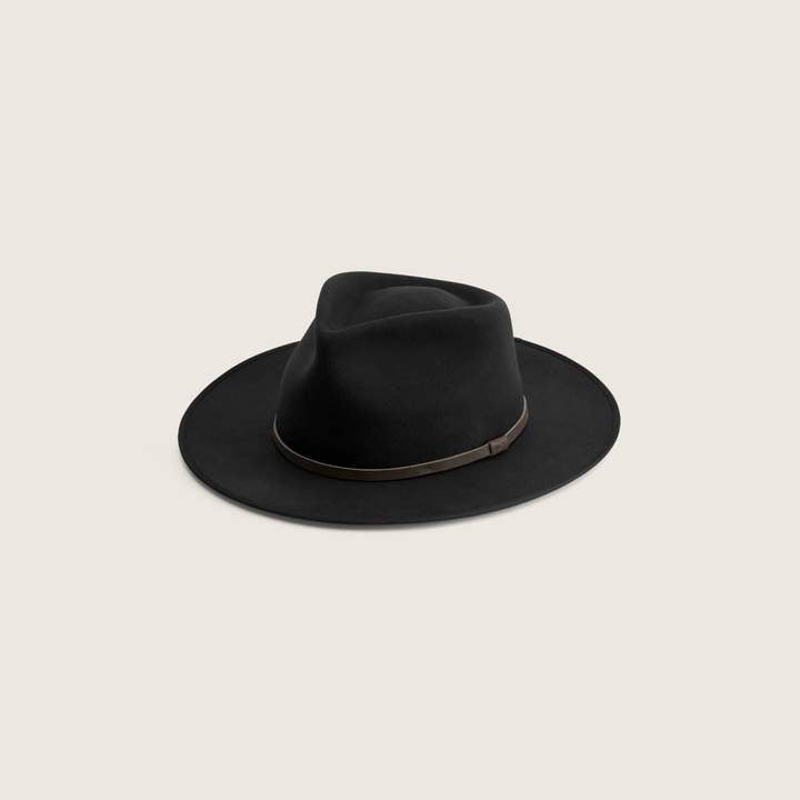 The Front Shot of a Will & Bear Calloway Hat in Black