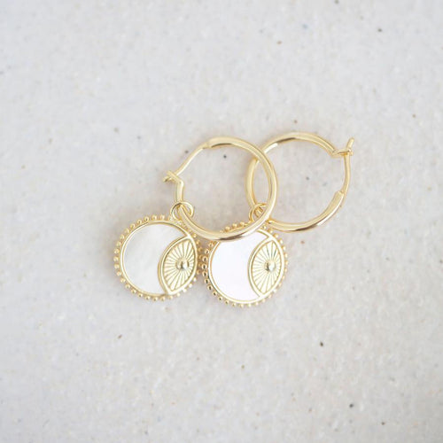 Eclipse Earrings - Bohemian Sundays, Sun Soul, Buy Boho Bohemian Clothing Online Australia, Kivari, Arnhem, Rowie, Will and Bear, Wandering Folk, Skinned, Barefoot Blonde