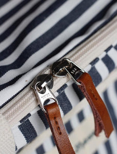 The Premium Cooler Bag - Navy Stripe - Bohemian Sundays, Business and Pleasure Co., Buy Boho Bohemian Clothing Online Australia, Kivari, Arnhem, Rowie, Will and Bear, Wandering Folk, Skinned,