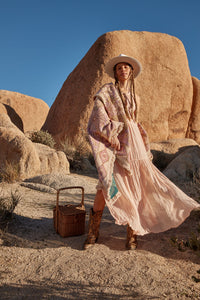 Woven Throw - Blush