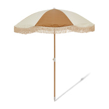Load image into Gallery viewer, Beach Umbrella -Goldie - Bohemian Sundays, Salty Shadows, Buy Boho Bohemian Clothing Online Australia, Kivari, Arnhem, Rowie, Will and Bear, Wandering Folk, Skinned, Barefoot Blonde

