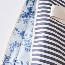Load image into Gallery viewer, The Cooler Tote - Navy Stripe - Bohemian Sundays, Business and Pleasure Co., Buy Boho Bohemian Clothing Online Australia, Kivari, Arnhem, Rowie, Will and Bear, Wandering Folk, Skinned, Barefo

