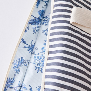 The Cooler Tote - Navy Stripe - Bohemian Sundays, Business and Pleasure Co., Buy Boho Bohemian Clothing Online Australia, Kivari, Arnhem, Rowie, Will and Bear, Wandering Folk, Skinned, Barefo