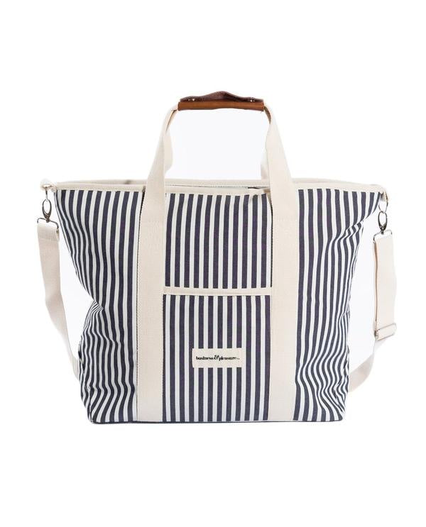 The Cooler Tote - Navy Stripe - Bohemian Sundays, Business and Pleasure Co., Buy Boho Bohemian Clothing Online Australia, Kivari, Arnhem, Rowie, Will and Bear, Wandering Folk, Skinned, Barefo