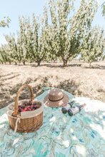 Load image into Gallery viewer, Crystal Forest Picnic Rug - Bohemian Sundays, Wandering Folk, Buy Boho Bohemian Clothing Online Australia, Kivari, Arnhem, Rowie, Will and Bear, Wandering Folk, Skinned, Barefoot Blonde
