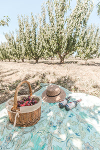 Crystal Forest Picnic Rug - Bohemian Sundays, Wandering Folk, Buy Boho Bohemian Clothing Online Australia, Kivari, Arnhem, Rowie, Will and Bear, Wandering Folk, Skinned, Barefoot Blonde